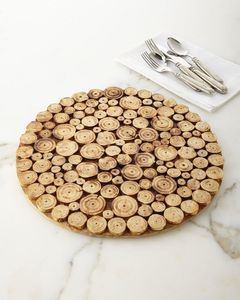 Artisan sculpté manguier bois plat décoratif rustique assiette chargeur en bois pour Table affichage salle à manger événements cuisine utilisation Table réglage - Product Image 4