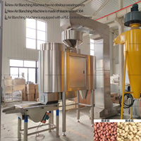 Machine automatique de blanchiment des cacahuètes XT, décortiqueuse de noix contrôlée par PLC pour l'amande, la pistache et le décorticage à sec
