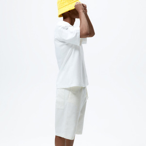 T-shirts en coton blancs à séchage rapide pour hommes, manches courtes, surdimensionnés, personnalisables, vente en gros - Product Image 1