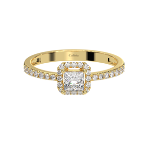 เครื่องประดับขายส่งสุดฮิต แหวนทองคำแท้ 10k ดีไซน์สวยทันสมัยสำหรับผู้หญิง ผลิตโดย Calista Vietnam Jewelry Manufacturer - Product Image 6