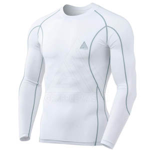 Custom Printed Men's <b>Rash</b> <b>Guard</b> Made in Pakistan Long Sleeves Best Quality Design <b>MMA</b> <b>Rash</b> <b>Guard</b> for Sale - Product Image 1