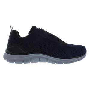 Skechers-Zapatillas de deporte retro para hombre, color azul marino/negro - Product Image 3