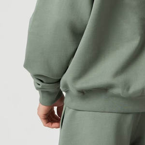 Nouveauté, sweat-shirts pour hommes de la meilleure qualité, style oversize, épaules tombantes, col rond, coupe décontractée, sweat-shirts oversize pour hommes - Product Image 6