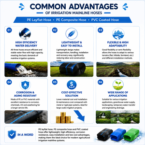 <span class=keywords><strong>Tuyau</strong></span> d'irrigation plat en PVC agricole de 3, 4, 5, <span class=keywords><strong>6</strong></span>, 8 pouces, épaisseur 1,5 <span class=keywords><strong>mm</strong></span>, haute pression, flexible - Product Image 5