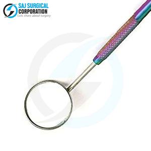 กระจกทันตกรรมเกรดสำหรับการผ่าตัดพื้นผิวป้องกันการเกิดหมอกทำจากเหล็กเยอรมันเพื่อการมองเห็นที่ชัดเจนเครื่องมือผ่าตัดทางทันตกรรม - Product Image 3