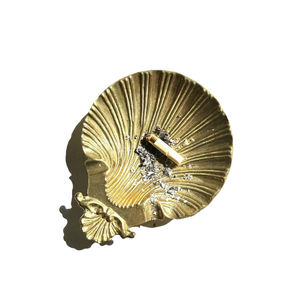 Cendrier en laiton massif de qualité supérieure, design floral gravé de luxe, artisanat indien en métal, décoration d'intérieur, cadeau à prix abordable - Product Image 6