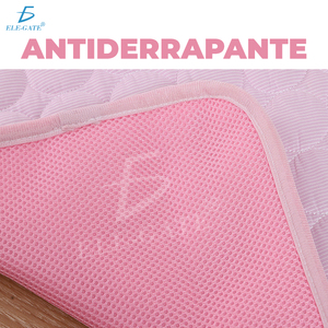 Portable and Washable Cooling <b>Pad</b> Mat for Dogs <b>Cats</b> Solid Fiber Pet Cooling Mat with Removable Cover Cool Down From the <b>Heat</b> - Product Image 6