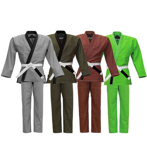 Kimono de Jiu Jitsu de Alta Calidad con Costuras en Color Contrastante, Uniforme de Bjj con Nuevo Diseño y Logotipo Personalizado - Product Image 1