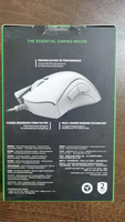 Compatible con DeathAdder Essential Design RGB, Ratón para Juegos con Cable, 6400 DPI, Ergonómico, Óptico, 5 Botones, para PC y Portátil