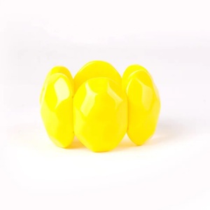Brazalete de Resina Acrílica Turquesa, Diseño Clásico, Elegante, Unisex, Regalo para Bodas y Fiestas, para Mujer - Product Image 4