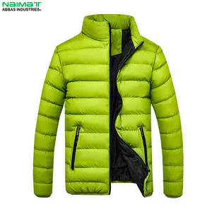 Chaqueta de Burbuja de Alta Calidad para Hombre, Personalizable, Transpirable, de Secado Rápido, Elegante, Estilo Urbano, con Cuello Alto, Capucha, Gruesa, Servicio OEM - Product Image 2