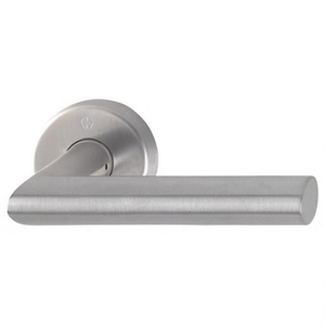 Juego de Manijas para Puerta y Ventana HOPPE Amsterdam E1400Z/42H de Acero Inoxidable, Roseta Cuadrada F69 de 8mm - Product Image 3
