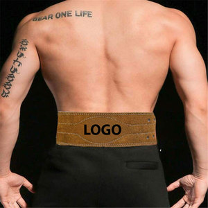 Elite Leather & Suede Lifting Belt Gym Core Stabilizer Heavy Duty <b>Back</b> <b>Support</b> OEM Customization Bulk Wholesale Manufacturer - Product Image 3