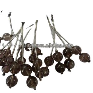 Labradorite naturelle ronde, vente en gros, paires de pierres précieuses, cristaux, bijoux de mode, colliers - Product Image 1