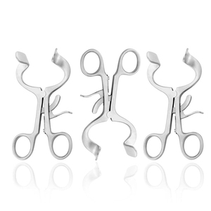 Instrument de chirurgie dentaire en acier inoxydable de haute qualité Source d'alimentation manuelle Bouche Gag Molt Ouvre-bouche chirurgical Instrument à lèvres - Product Image 5