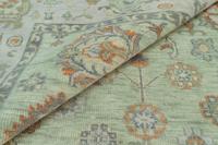Tapis sur mesure en chenille rose, style Oushak, fabriqué à la machine, avec envers en latex antidérapant, lavable, tailles personnalisées, durable, pour sol domestique, à poils ras.
