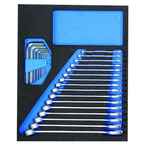 Jeu de clés mixtes Gedore 24 pièces dans un module d'outils CT - Product Image 1