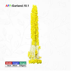 Guirnalda de Flores Artificiales Dhol Ladi con Soporte Decorativo de Hilo, Modelo AFF-Garland-10.1, Precio Rs.1200/10 piezas, Disponible en Varias Unidades - Product Image 1