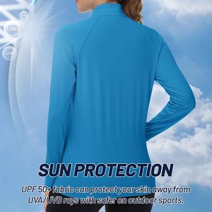 Chaqueta de chándal de alto rendimiento para mejorar Chaquetas de chándal transpirables con cremallera frontal de poliéster 2025 para mujer - Product Image 4