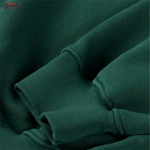 2025 High Quality Heavyweight 300g Fleece Cotton Winter Front Customized Embroidery Small Logo Women <b>Hoodies</b> Sweatshirts - Product Image 2