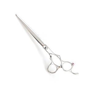 Tijeras para el cuidado del cabello Acabado en espejo con tornillo ajustable Tijera para el cuidado de mascotas de acero y metal para salón - Product Image 1