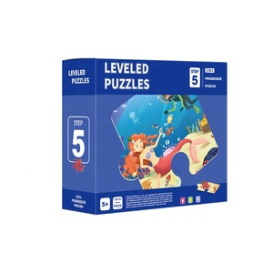 Fabricante OEM de rompecabezas progresivos personalizados para niños, rompecabezas educativos de animales de dibujos animados para niños pequeños, juego completo para niños - Product Image 6