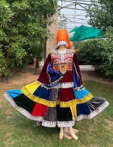 2025 recién llegados vestido de Kuchi afgano de moda para mujer de manga larga ropa de fiesta Maxi vestidos elegantes afganos - Product Image 5