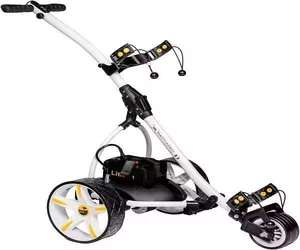 Voiturette de golf électrique MERIT Bat Caddy X3R avec batterie au lithium 20Ah, télécommande, couleur argent, disponible - Product Image 4
