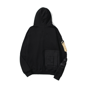 Sudadera con capucha recortada y cremallera para hombre de talla grande personalizada 450 Gsm ropa de calle de algodón polar desgastado sol desteñido lavado sólido Vintage invierno - Product Image 3