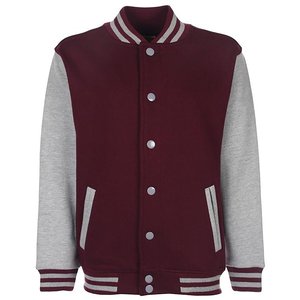 Chaqueta Varsity personalizada para hombre, barata, cálida, cuerpo de lana, Mangas de cuero con cuello con capucha, bordado, decoración, talla XL, ropa larga - Product Image 2