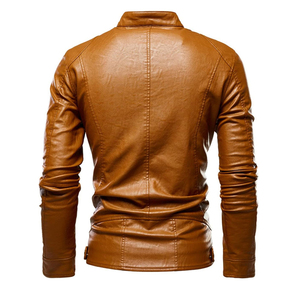 Meilleure Veste d'Hiver en Cuir à Capuche pour Homme, Nouveau Style 2024, Fermeture Éclair, Toutes Tailles Disponibles, Service OEM - Product Image 2