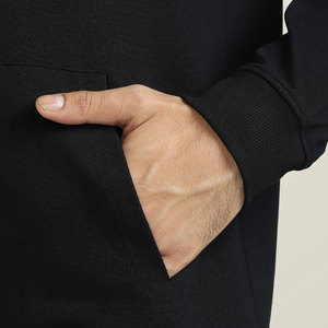 Conjunto de chándal para hombre de color único de talla regular, conjunto ajustado de gran oferta, chándal de algodón para hombre - Product Image 6