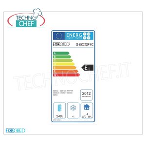Refrigerador Comercial de Cocina de 3 Puertas Forcold G-S903TOP-FC con Temperatura de Mesa Modelo Estático +2/+8C 368 Lt - Product Image 2