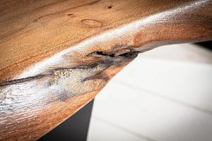 Table basse en bois marron exquise pour votre salon avec des meubles de nidification pratiques Table à thé d'appoint au meilleur prix - Product Image 4