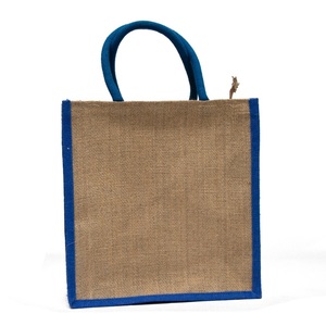 รูปแบบประเภทของแข็งปอกระเจาสีธรรมชาติขายส่งบังคลาเทศผู้ผลิตมาใหม่ที่กำหนดเอง100% ธรรมชาติปอกระเจาถุงช้อปปิ้ง - Product Image 2