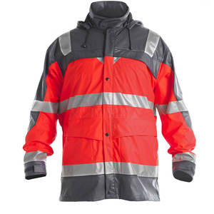 Chaqueta de Seguridad con Capucha de Primera Calidad, con Logotipo Frontal, Cómoda y Transpirable, Chaqueta de Invierno para Hombre, 100% Poliéster - Product Image 1