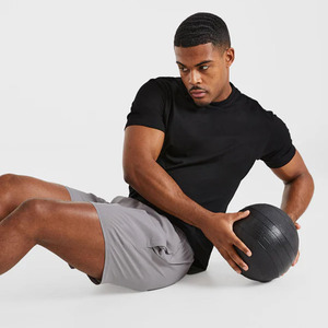 Short de fitness pour hommes avec logo personnalisé d'été Fabricant de shorts de gym Entraînement Sports Cargo Running Shorts pour hommes - Product Image 4