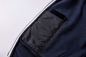 เสื้อฮู้ดดี้ ODM/OEM ขายส่ง แบบซิปเต็มตัว สำหรับผู้ชายและผู้หญิง พิมพ์โลโก้ตามสั่ง สำหรับฤดูหนาว เป็นมิตรกับสิ่งแวดล้อม กันลม ผลิตจากโพลีเอสเตอร์/ผ้าฝ้าย - Product Image 6