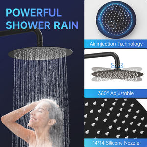 Système <span class=keywords><strong>de</strong></span> <span class=keywords><strong>douche</strong></span> moderne, pommeau <span class=keywords><strong>de</strong></span> <span class=keywords><strong>douche</strong></span> <span class=keywords><strong>de</strong></span> pluie avec douchette coulissante, ensemble <span class=keywords><strong>de</strong></span> robinet <span class=keywords><strong>de</strong></span> <span class=keywords><strong>douche</strong></span> dissimulé - Product Image 4