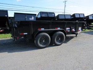 Remolque Volquete 7x12 de 5 Toneladas con Eje Doble y Neumáticos Tándem para Transporte de Carga - ¡En Venta! - Product Image 1