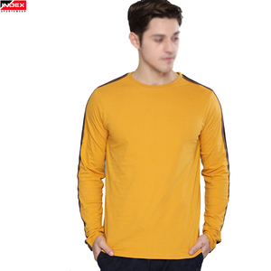 Camisetas de Verano para Hombre de Alta Calidad, Talla Adulto, 100% Algodón Peinado, Manga Larga, Transpirables, con Logotipo con Patrón de Letras en la Parte Delantera - Product Image 1