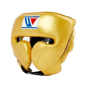 Protectores de cabeza de entrenamiento de boxeo ganador profesional de alta calidad Mma Saprring Protector de cabeza Muay Tahi protectores de cabeza de boxeo