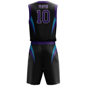 El mejor diseño, ropa deportiva personalizada para exteriores, uniforme de baloncesto, ropa deportiva transpirable de estilo personalizado de alta calidad - Product Image 3