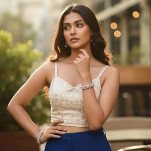 Candy Twist Ethnic Party Brazaletes de encaje para mujer - Product Image 3