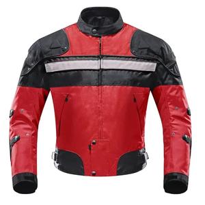 Últimos diseños Motocicleta Auto Racing Wear Motocross Chaqueta de moto de cuero genuino Venta caliente Chaqueta de cuero de moda de cuero - Product Image 5