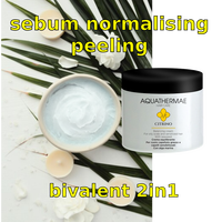 Exfoliante Vegano Herbal Nutritivo Hecho en Italia para Cuero Cabelludo Graso, Tratamiento Limpiador y Desintoxicante con Control de Grasa