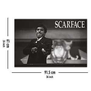 Póster de Scarface de diseño moderno - Product Image 4