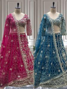 Designer royal Lehenga Choli avec paillettes et broderie Codding parfait pour les festivals de mariage et les célébrations traditionnelles - Product Image 6