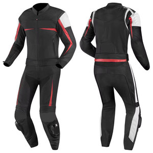 Traje de Motocicleta Cómodo, Traje de Motocicleta de Cuero Resistente, Traje de Motocicleta de Alta Calidad Resistente al Viento - Product Image 1