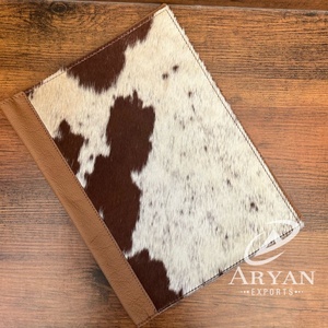 Nuevo cuaderno de cubierta suave de cuero de vaca planificador personalizado al por mayor de negocios promocionales de alta calidad cubiertas de libro de diario de cuero genuino - Product Image 1